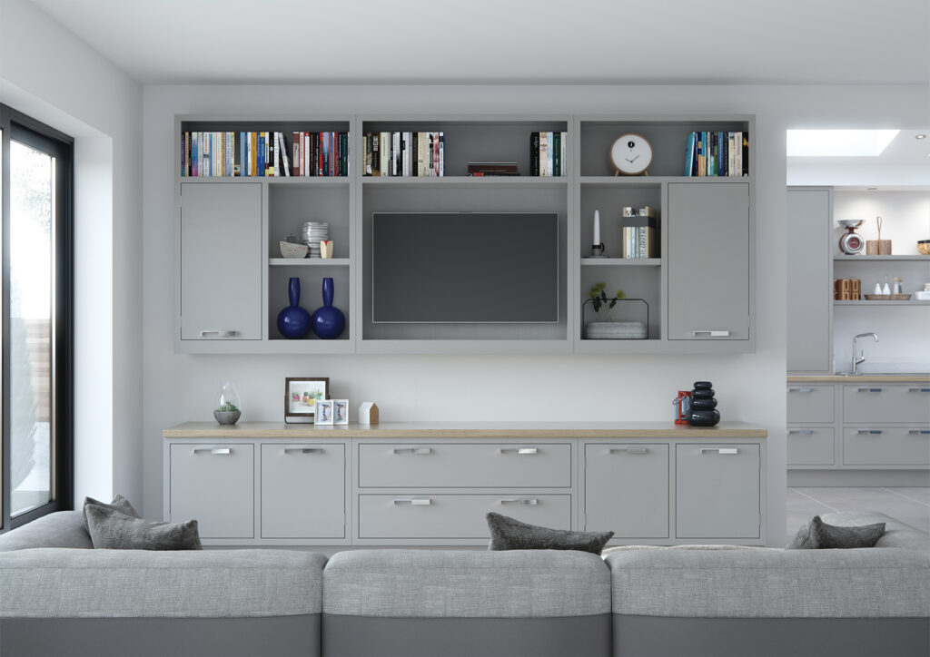 Aisling Artisan Furniture &#8211; Aurora &#8211; Light Grey, Gun Metal Grey &#038; Parisian Blue