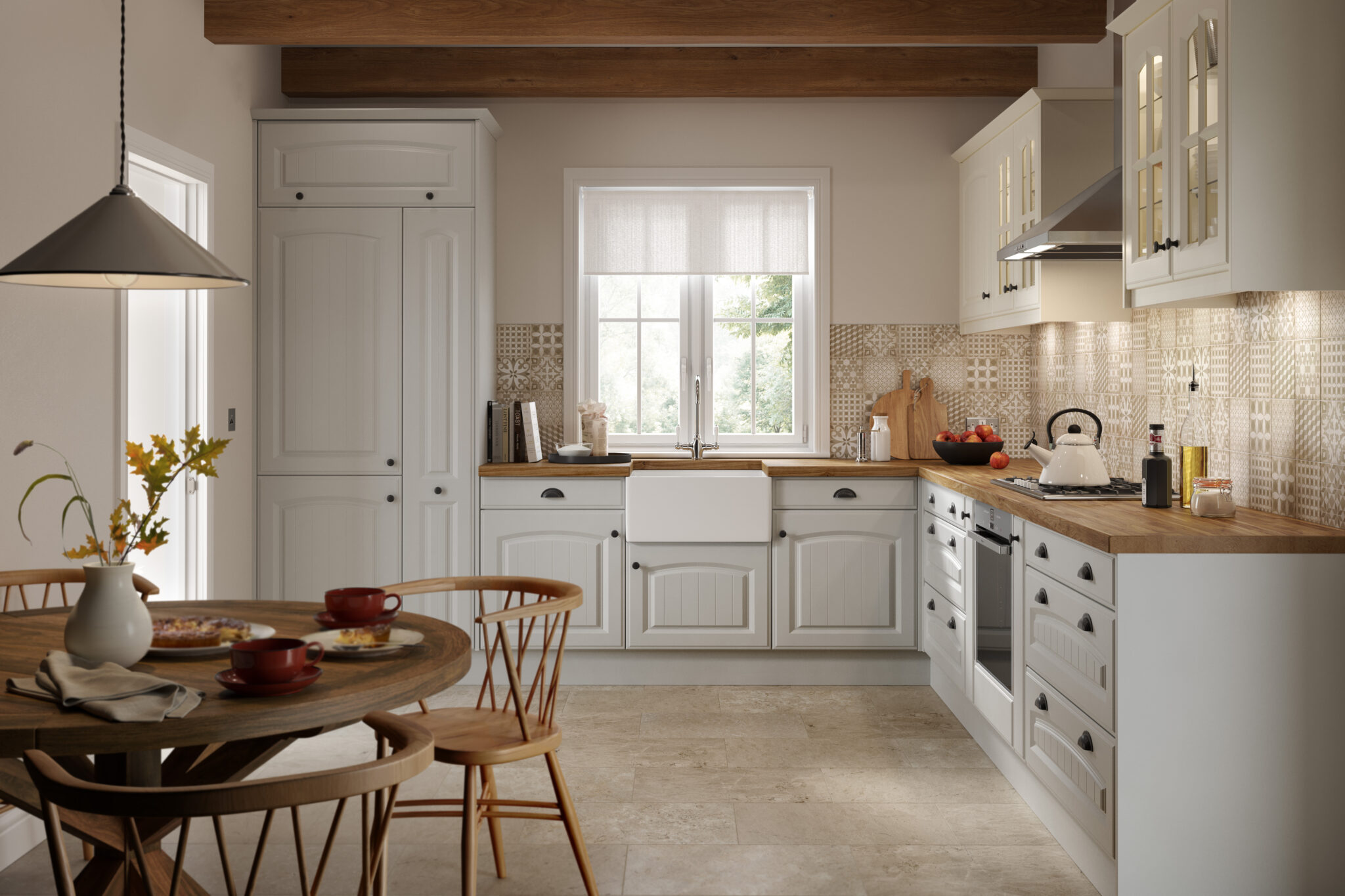 Second Nature &#8211; Stanhope Classic &#8211; Meldon &#8211; Dove Grey &#038; Porcelain