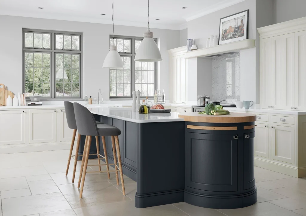 Belgravia, Slate Blue & Porcelain