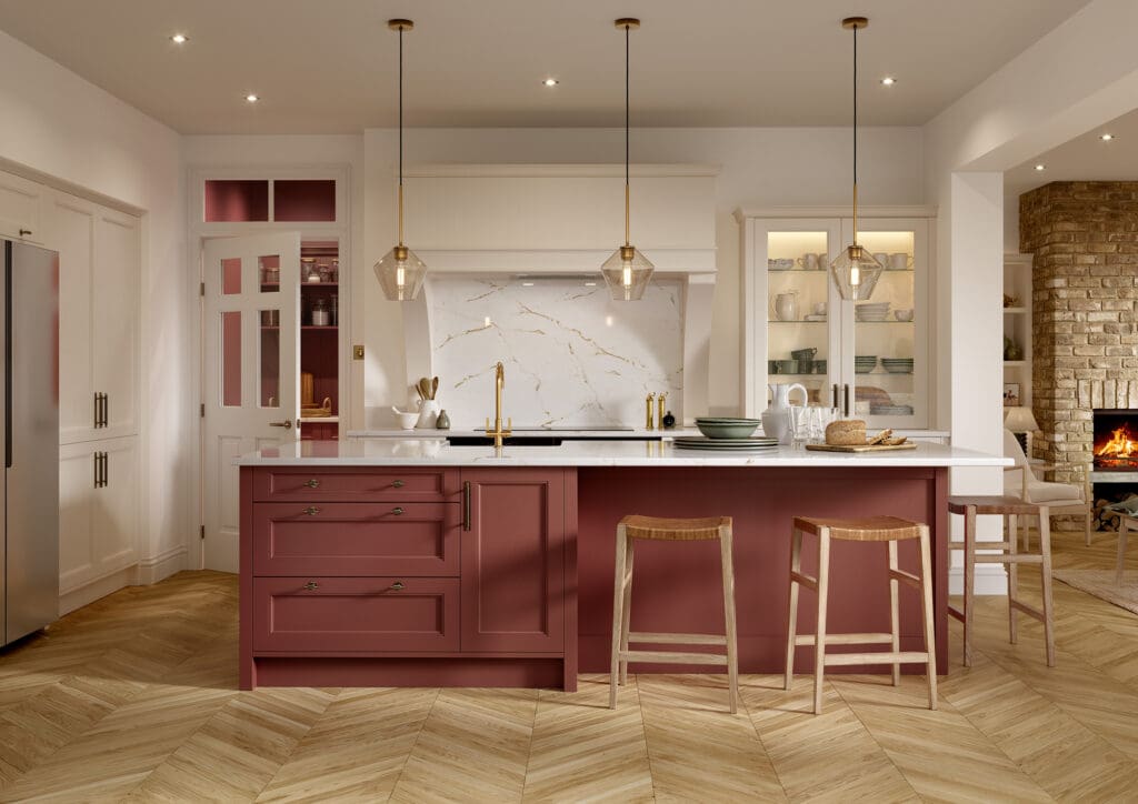Lawrenson, Shell & Antique Red
