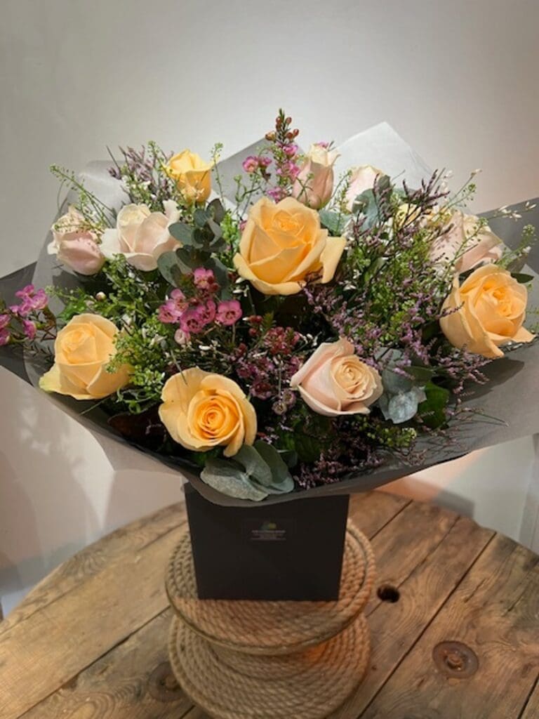 Vintage Rose Hand Tied