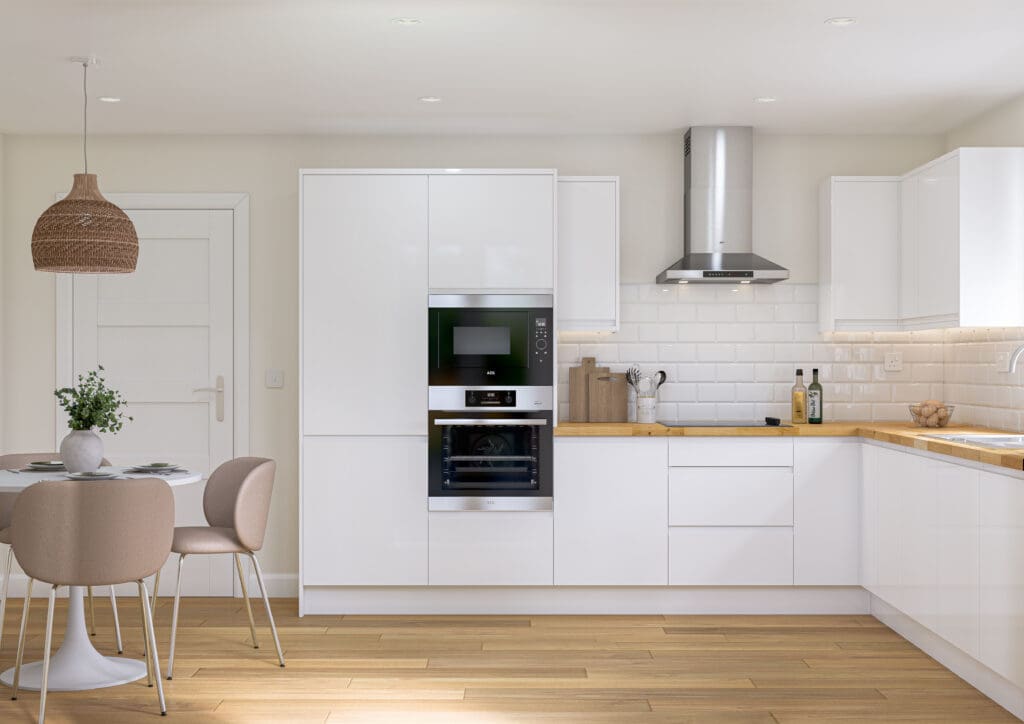 Arlo, White Gloss