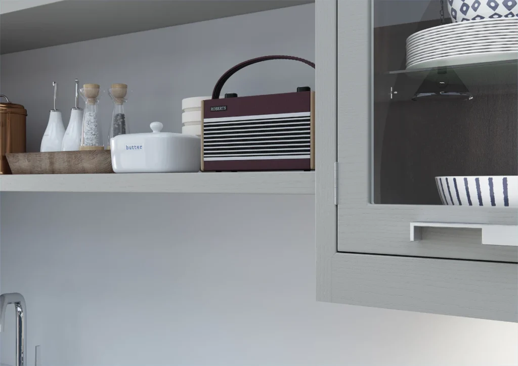 Aisling - Aurora, Light Grey, Gun Metal Grey & Parisian Blue
