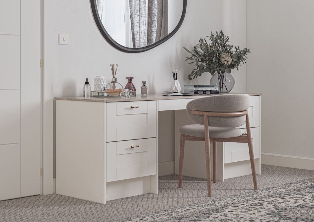 Belsay Smooth Bedroom, Cashmere