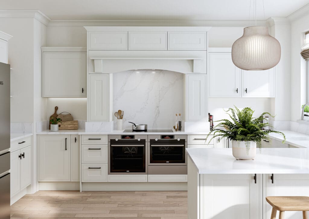 Stanhope Classic Renwick, White Woodgrain