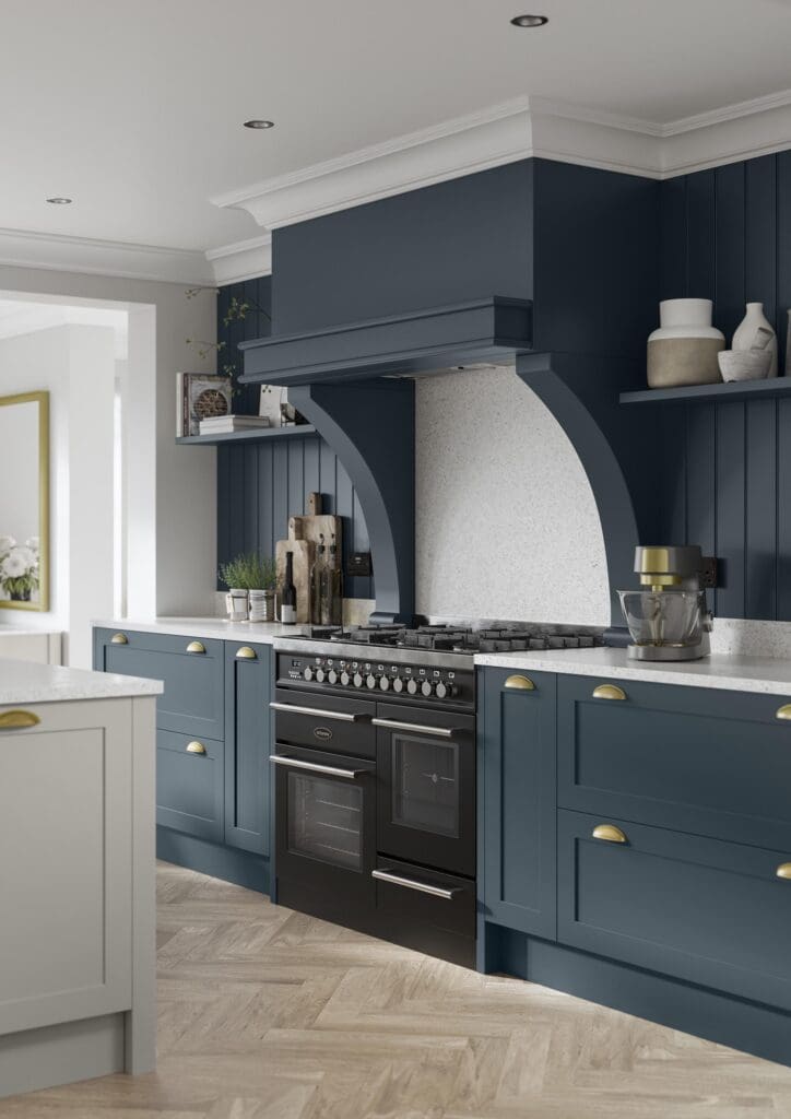 Clifden, Marine and Light Grey