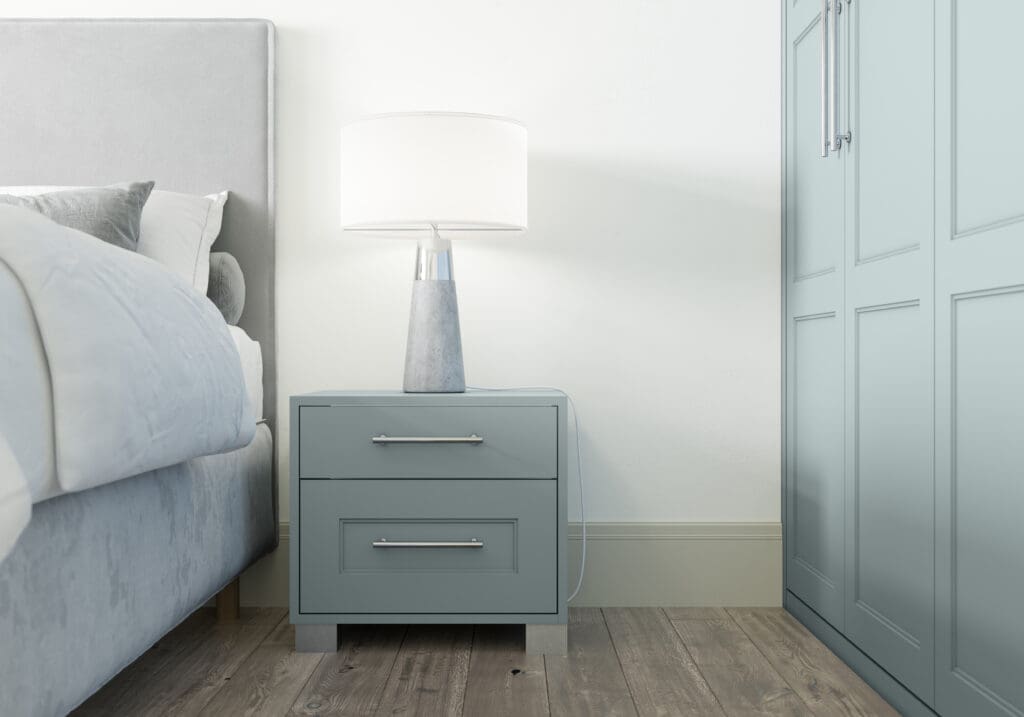 Stanhope Elsdon Bedroom, Blue Canvas