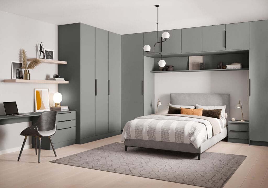 Unity Bedroom, Super Matt Graphite