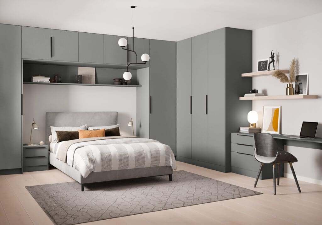Unity Bedroom, Super Matt Graphite