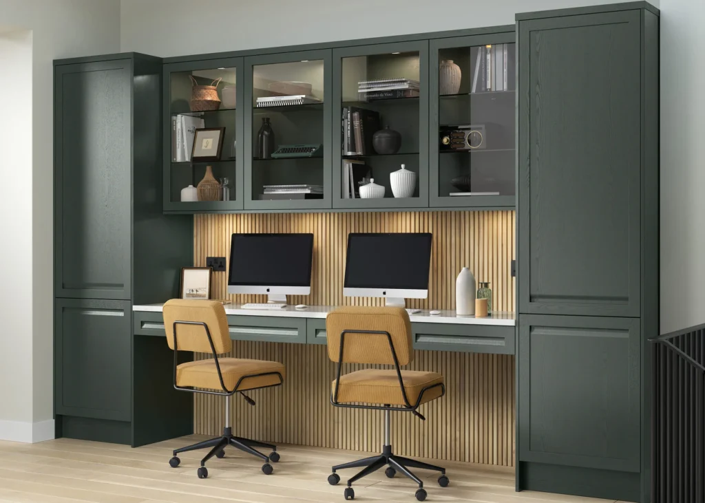 Harborne Home Office, Workstations & Desks, Heritage Green