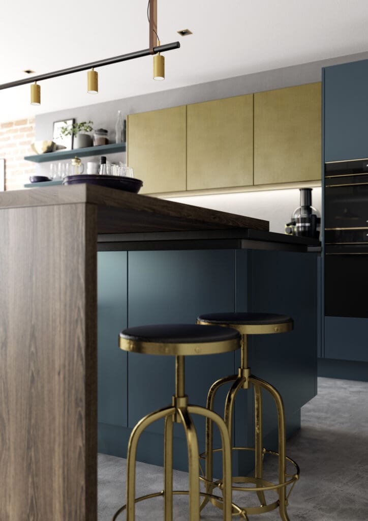 Zola Matte, Marine & Ferro, Brass