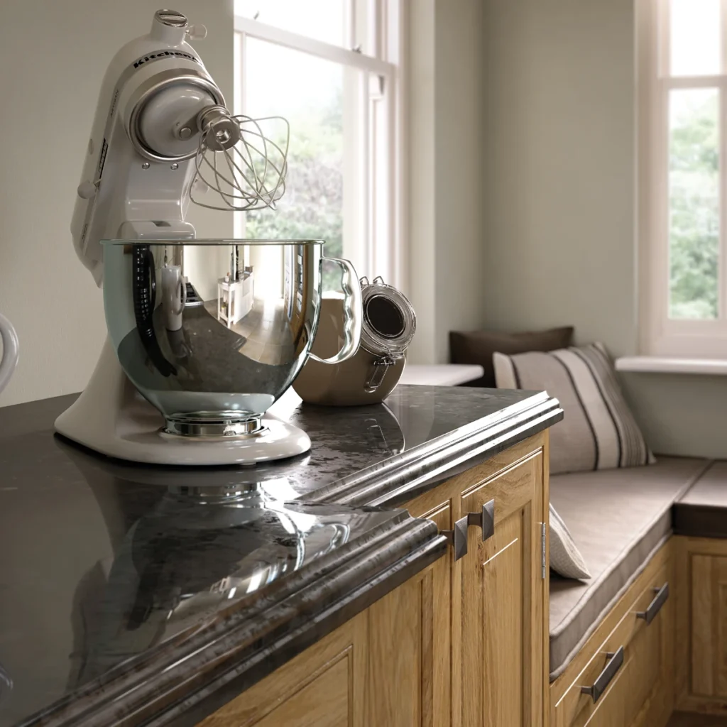Aisling - Alberta & Belleville, White Cotton & Character Oak