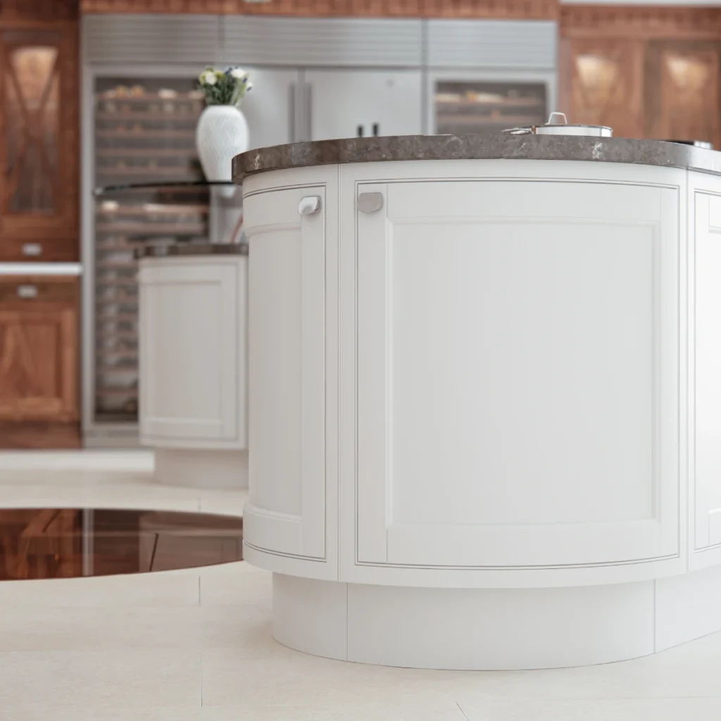 Aisling - Calgary & Victoria, Brilliant White & Walnut