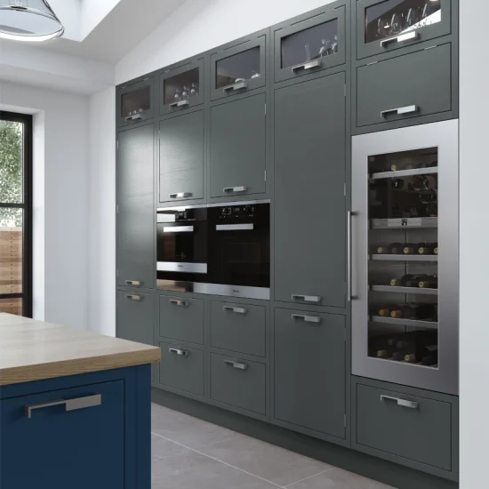 Aisling - Aurora, Light Grey, Gun Metal Grey & Parisian Blue