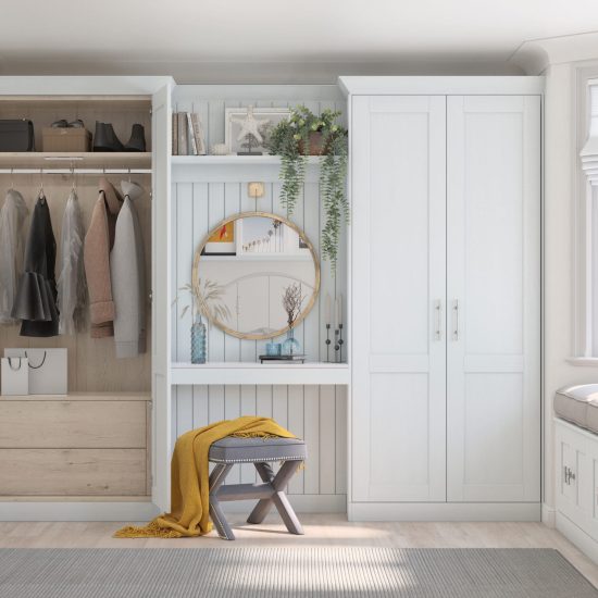 Belsay Bedroom, Ives_Blue