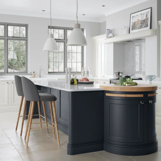 Belgravia, Slate Blue & Porcelain
