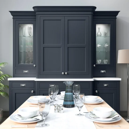 Belgravia in Slate Blue & Porcelain
