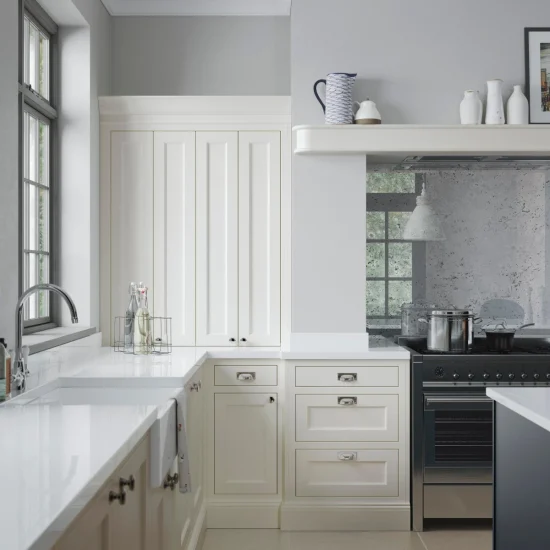 Belgravia in Slate Blue & Porcelain