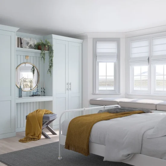 Belsay Bedroom, St Ives Blue