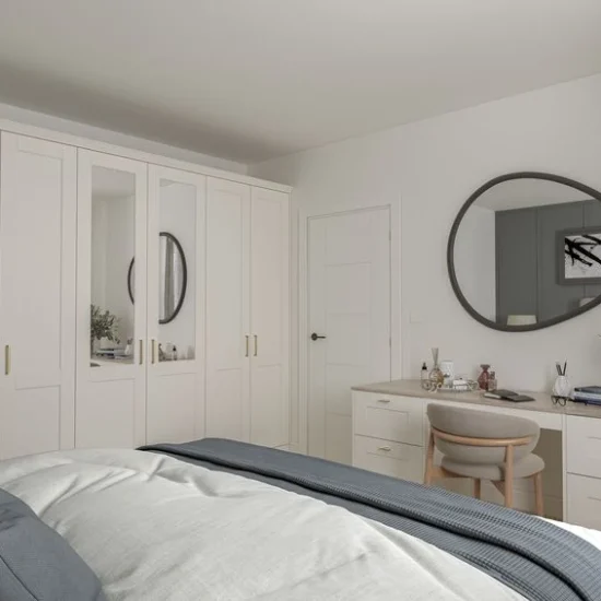 Belsay Smooth Bedroom, Cashmere