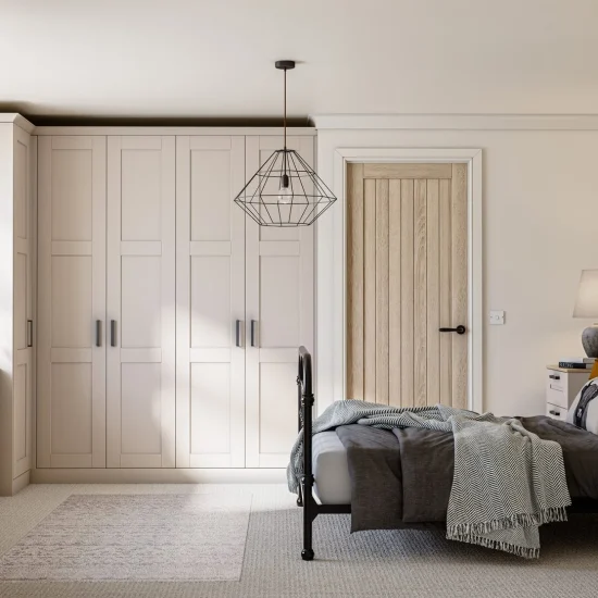 Belsay Smooth Bedroom, Cashmere