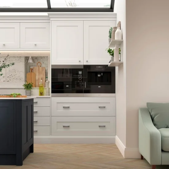 Ellesmere in Slate Blue & Light Grey