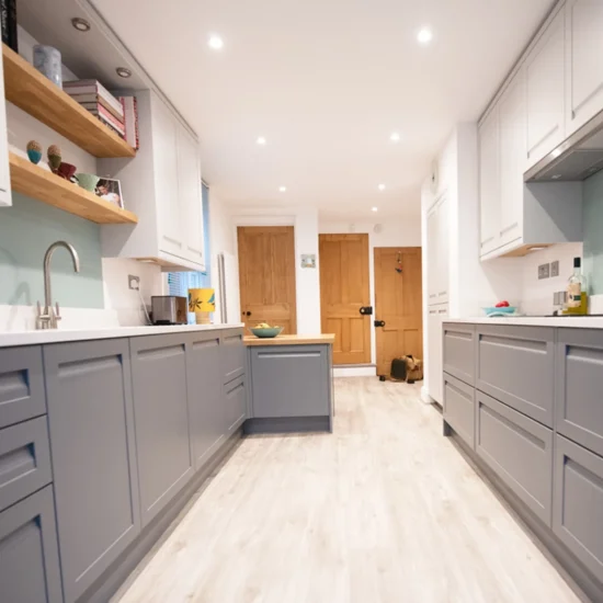 Harborne - Lake - Light Grey & Dust Grey