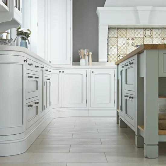 Aisling - Hawkesbury, Brilliant White & Sage Green