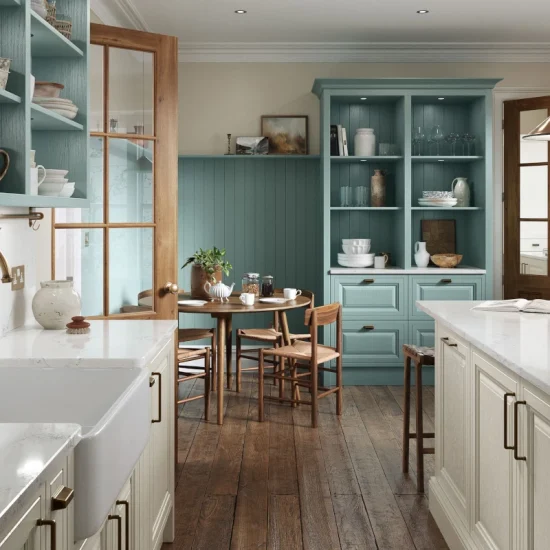 Jacobsen, Taupe Grey & Light Teal