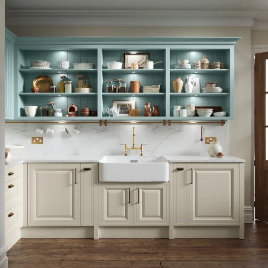 Jacobsen in Taupe Grey & Light Teal