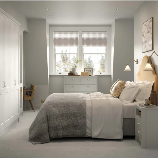 Kensington Bedroom, Light Grey