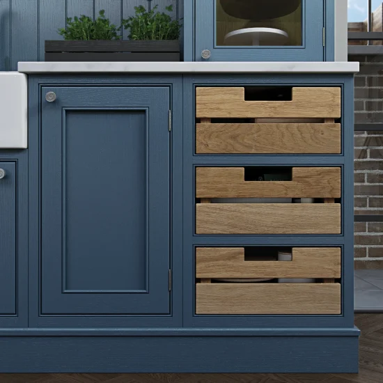 Aisling - Lawrence, Brilliant White & Parisian Blue