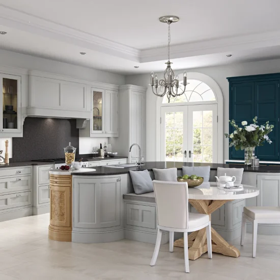 Aisling - Molson, Light Grey, Marine & White Oak