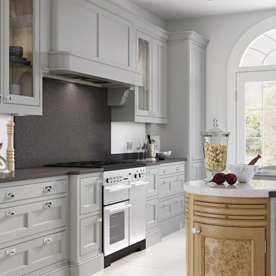 Aisling - Molson, Light Grey, Marine & White Oak