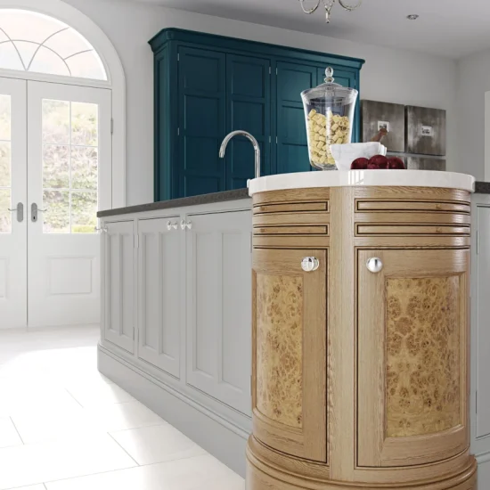 Aisling - Molson, Light Grey, Marine & White Oak