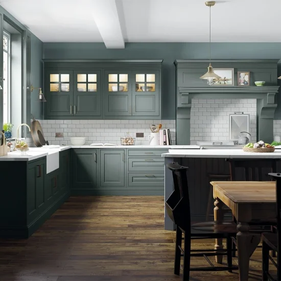 Yorkton, Heritage Green & Slate Blue