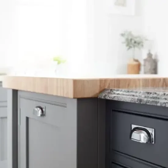 Ovolo in Ives Blue & Inkwell