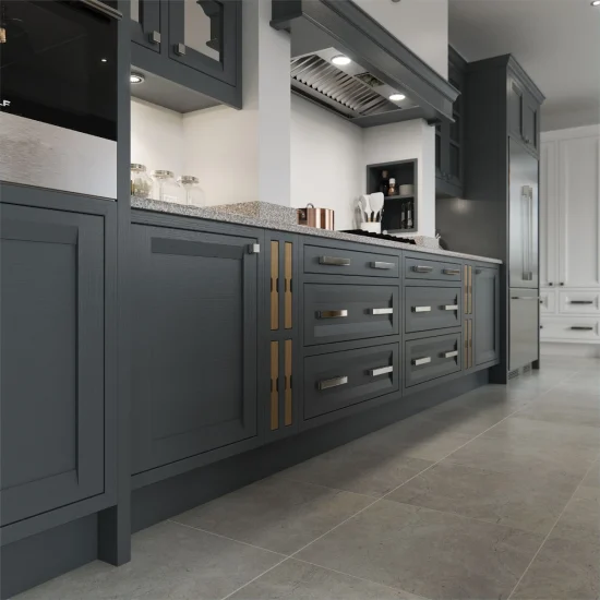 Aisling - Peterborough & Montreal, Gun Metal Grey, Brilliant White & Character Oak