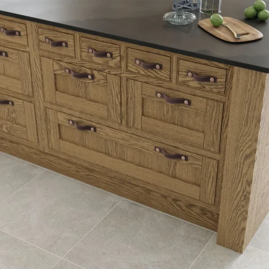 Aisling - Peterborough & Montreal, Gun Metal Grey, Brilliant White & Character Oak
