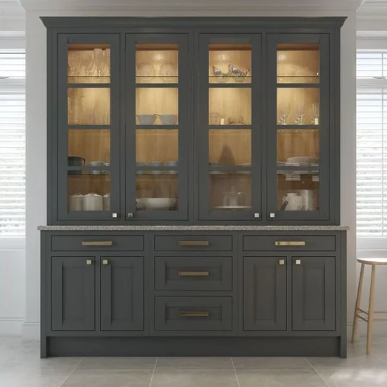 Aisling - Peterborough & Montreal, Gun Metal Grey, Brilliant White & Character Oak