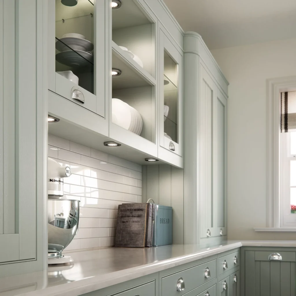 Aisling - Mayfair, Sage Green & Stone