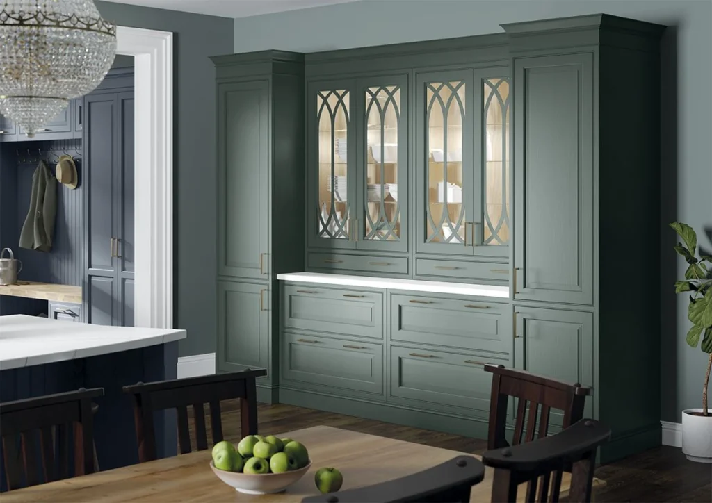 Yorkton, Heritage Green & Slate Blue