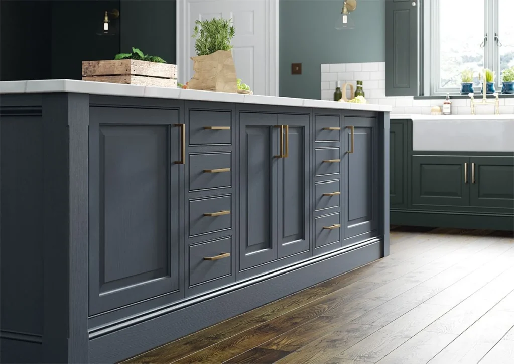 Yorkton, Heritage Green & Slate Blue