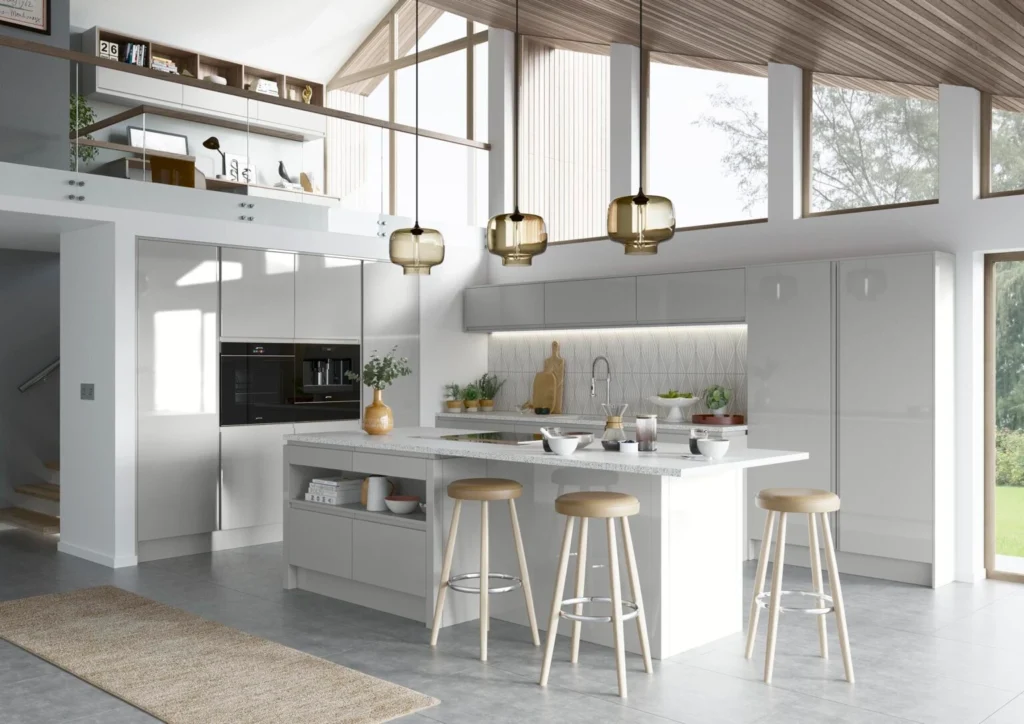 How to Choose the Right Kitchen Style for Your Home 12 Strada Gloss, Light Grey